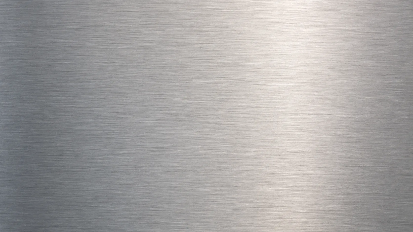 Photoreal brushed-metal texture background with fine linear brush marks
