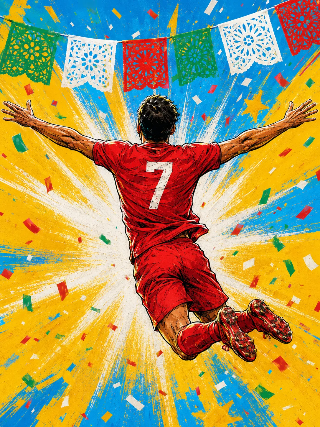 Group stage — celebration