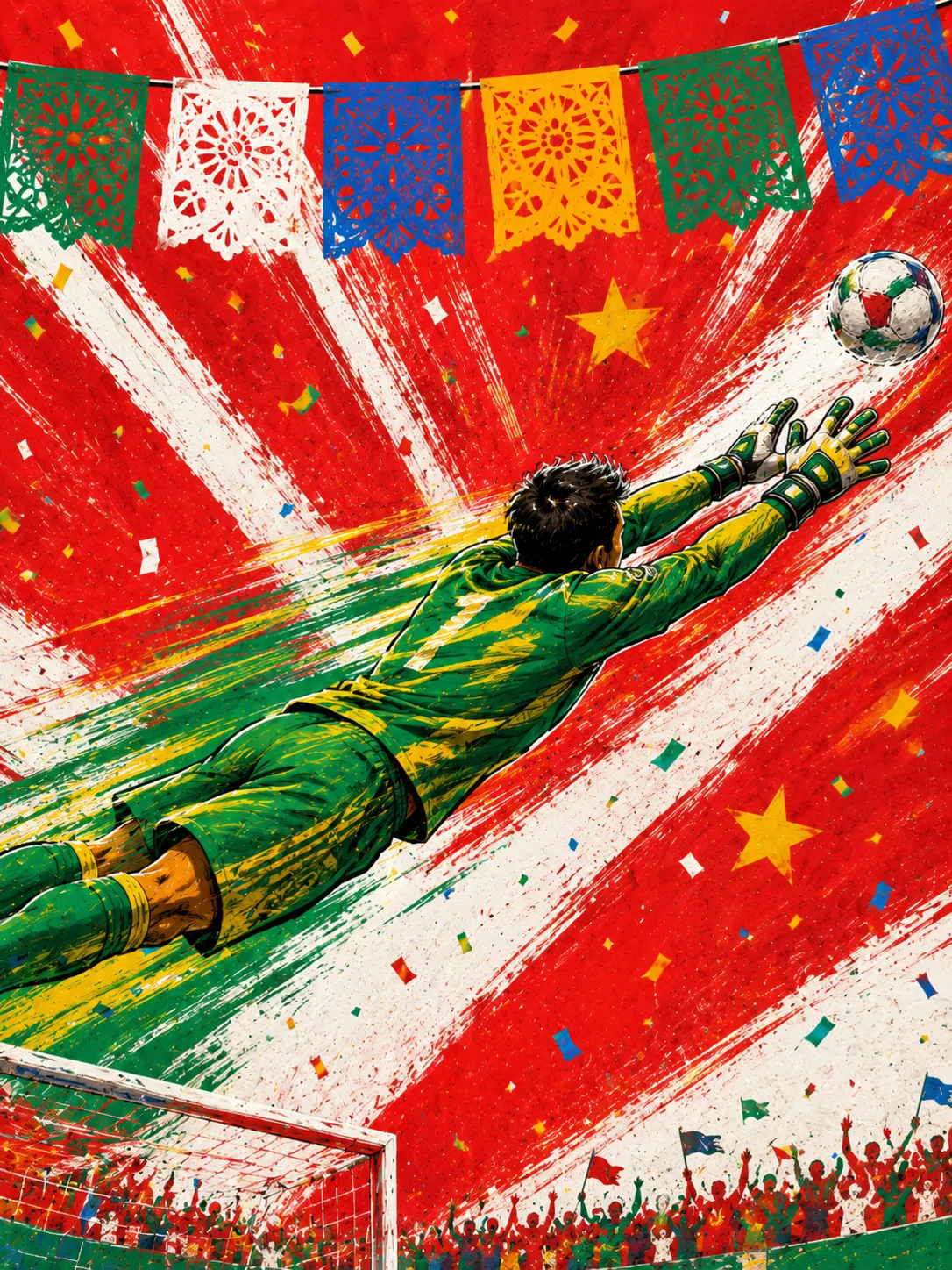 The final — goalkeeper save