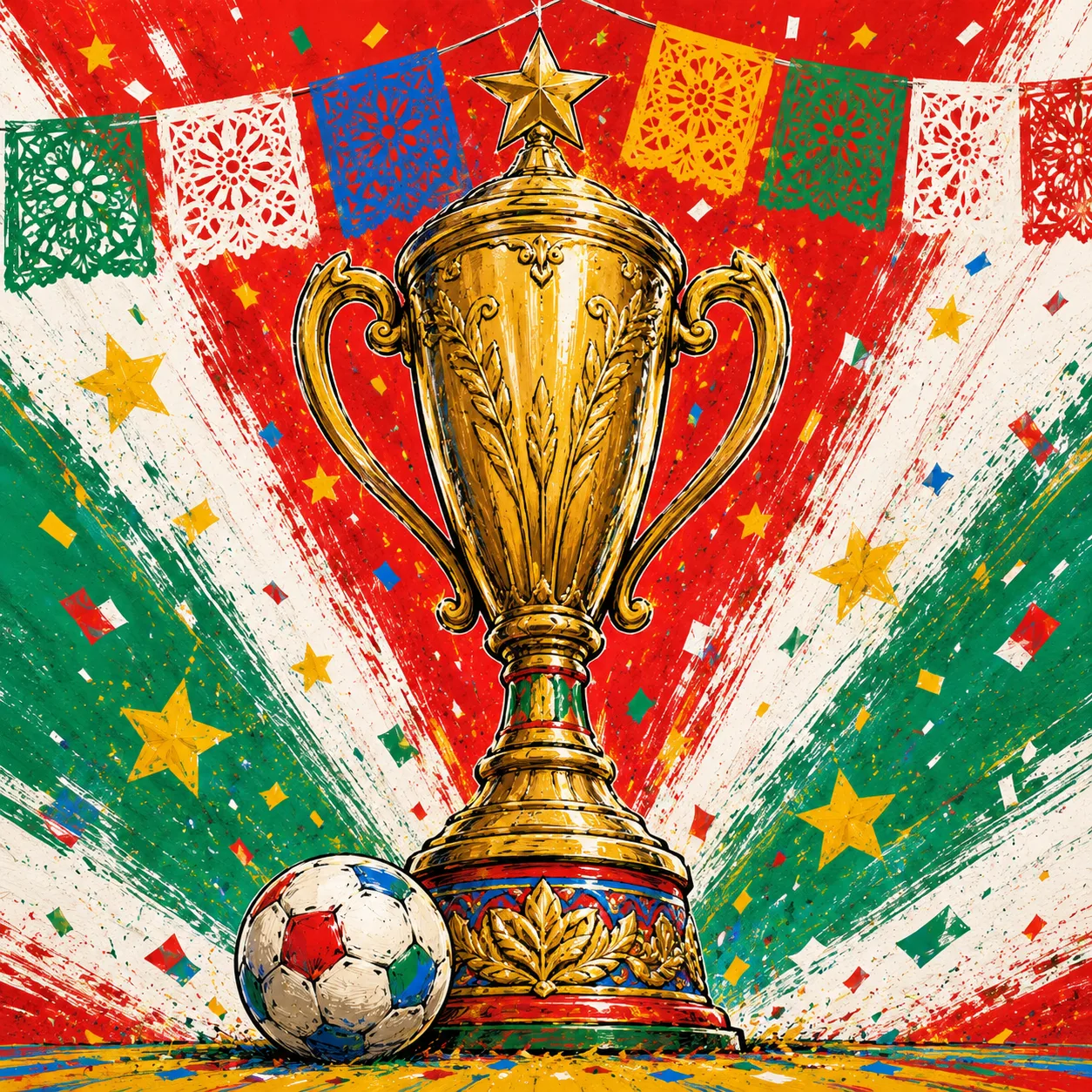 The trophy