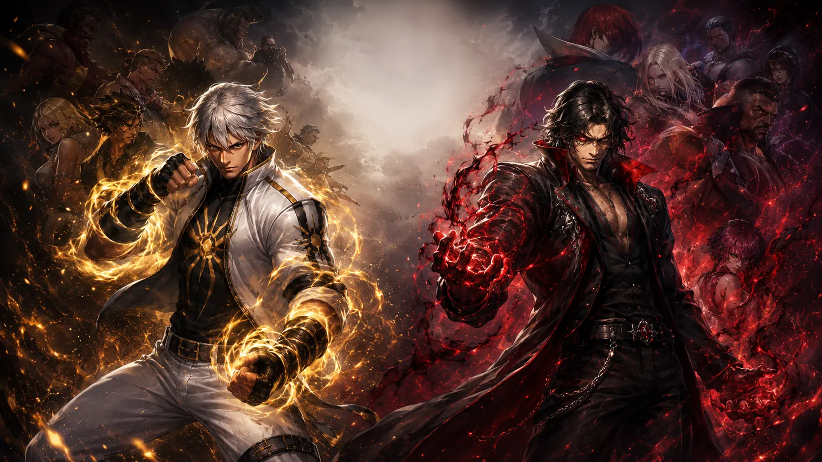 Escena de batalla de ARCANA VII